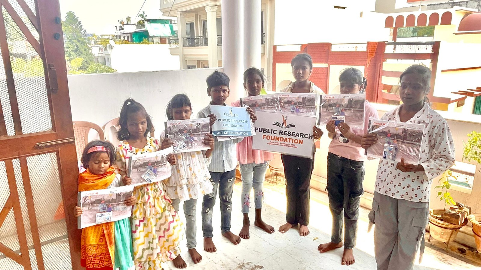 Children in a PRF classroom learning together