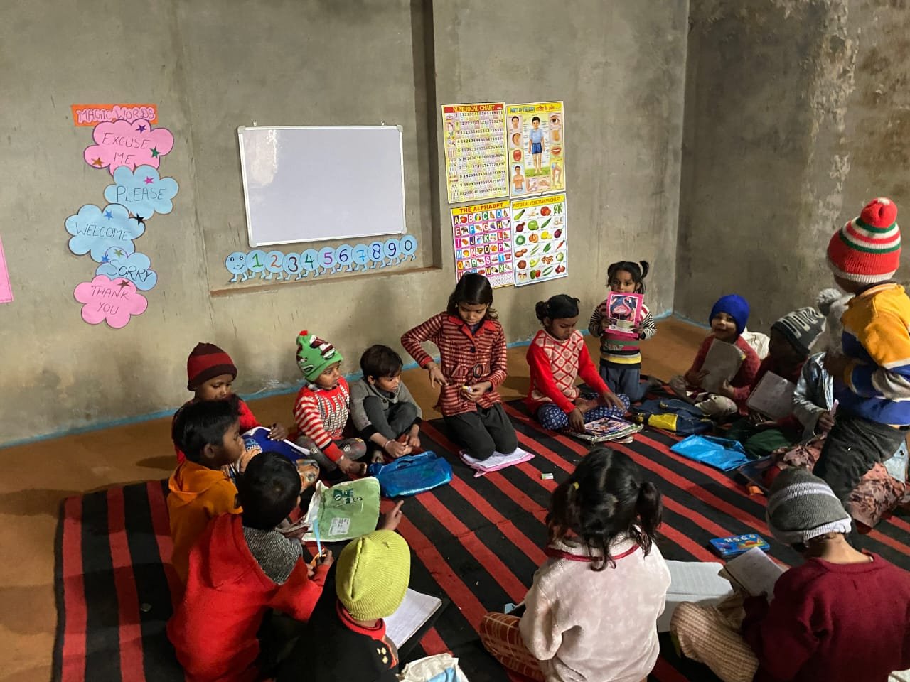 Children learning together